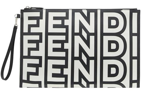 fendi flats women|Fendi flat pouch large.